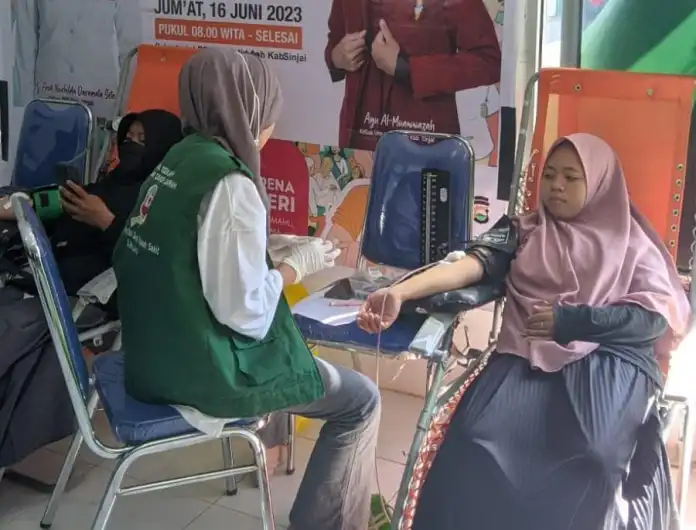 Kolaborasi PMI dan IMM Sinjai Sukses Gelar Aksi Kemanusiaan Donor Darah