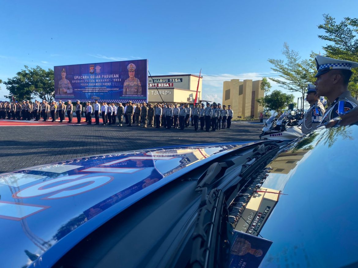 Operasi Patuh Marano, Wakapolda Sulbar Ajak Pengendara Disiplin Berlalu Lintas