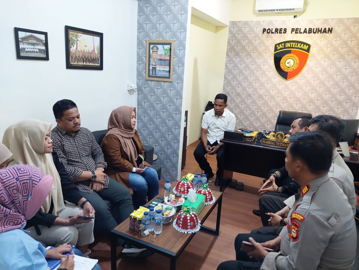 Menuju Kirab PEMILU, KPU Kota Makassar audiensi bersama Polres Pelabuhan Makassar