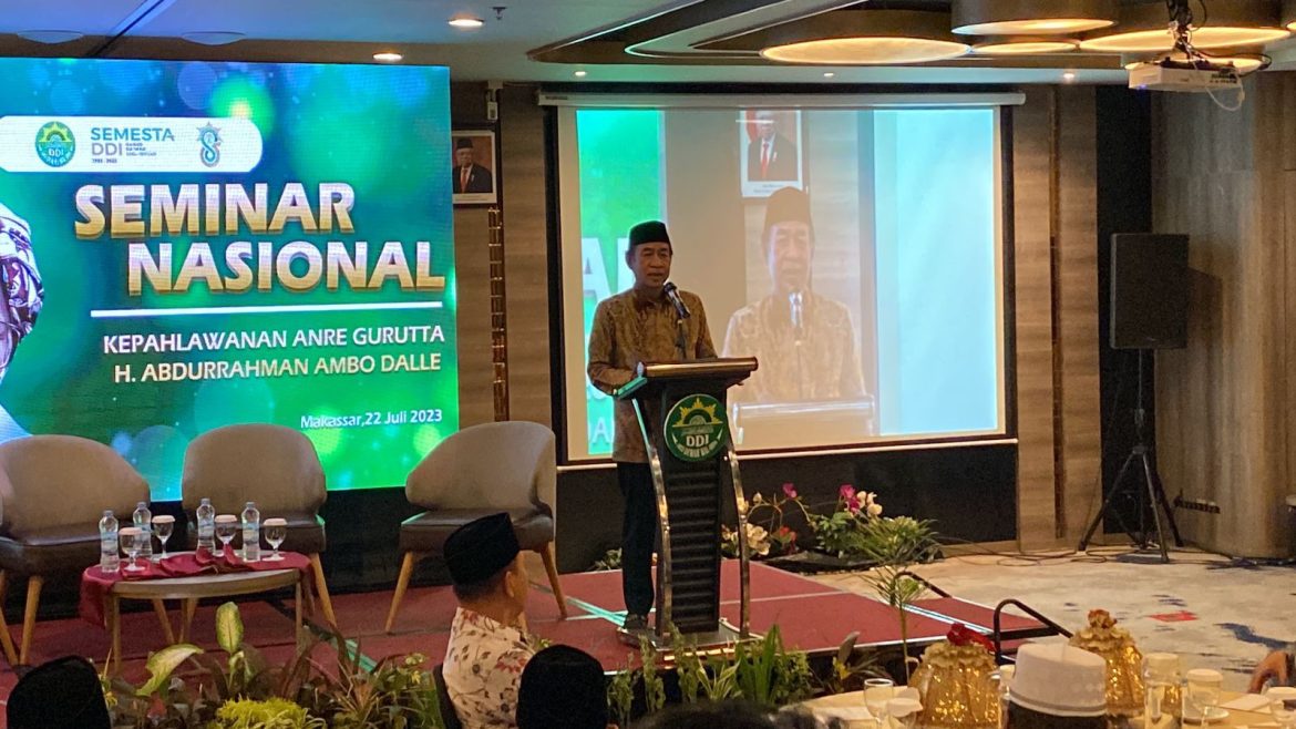 HUT DDI Ke 85, Ashabul Kahfi Kawal Usulan Ambo Dalle Jadi Pahlawan Nasional