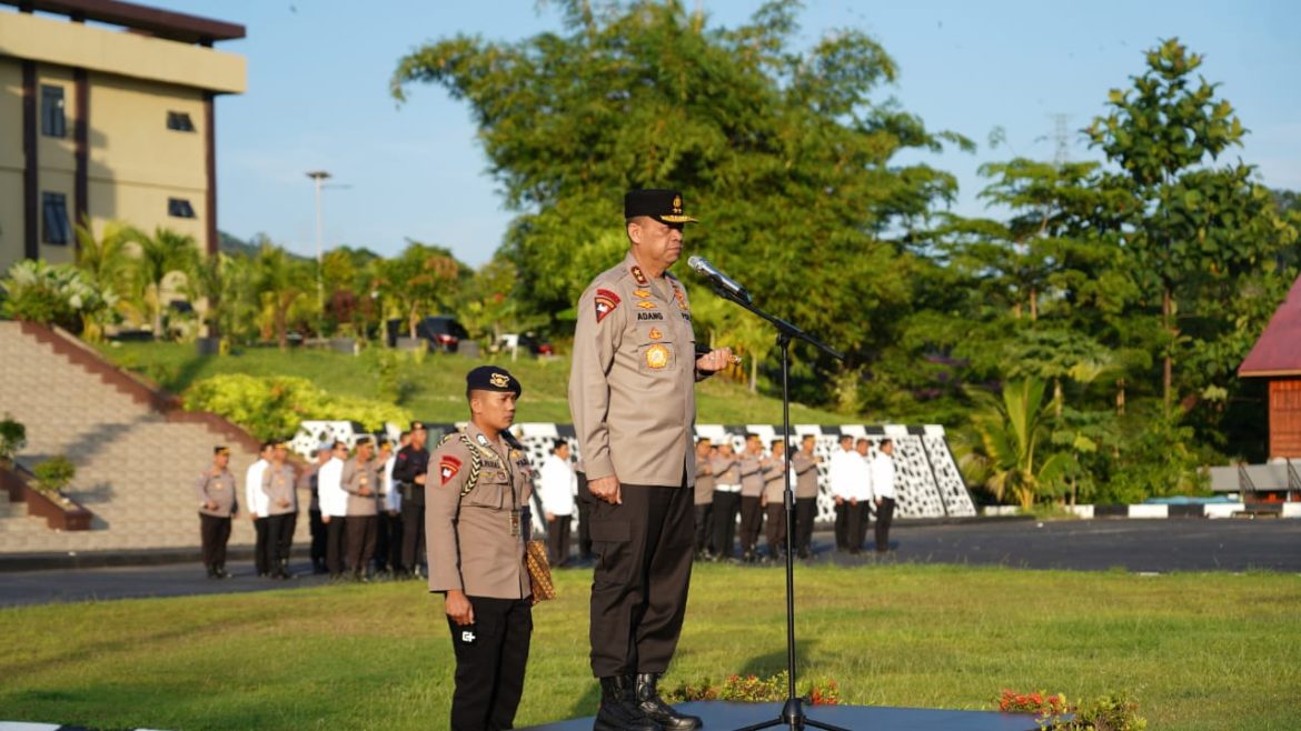 Pimpin Apel Perdana, Kapolda Sulbar Respon Cepat Aduan Masyarakat 