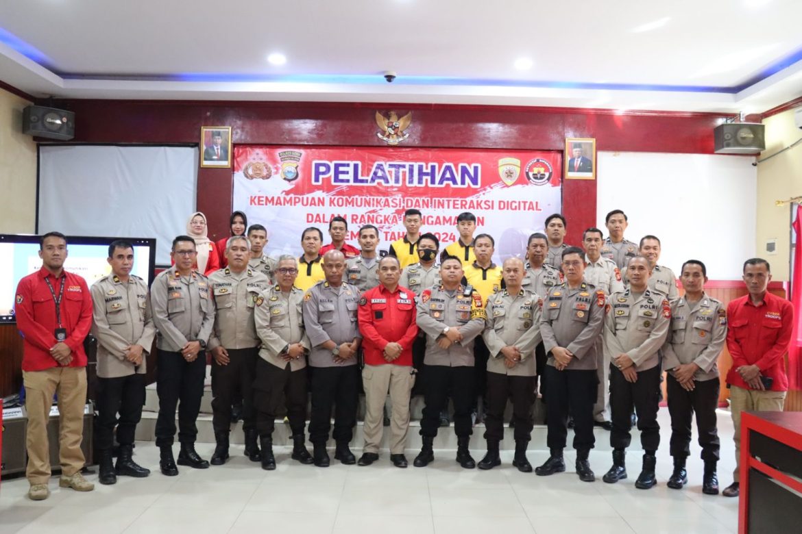 Polres Gowa Gelar Pelatihan Kemampuan Komunikasi dan Interaksi Digital, Ini Tujuannya