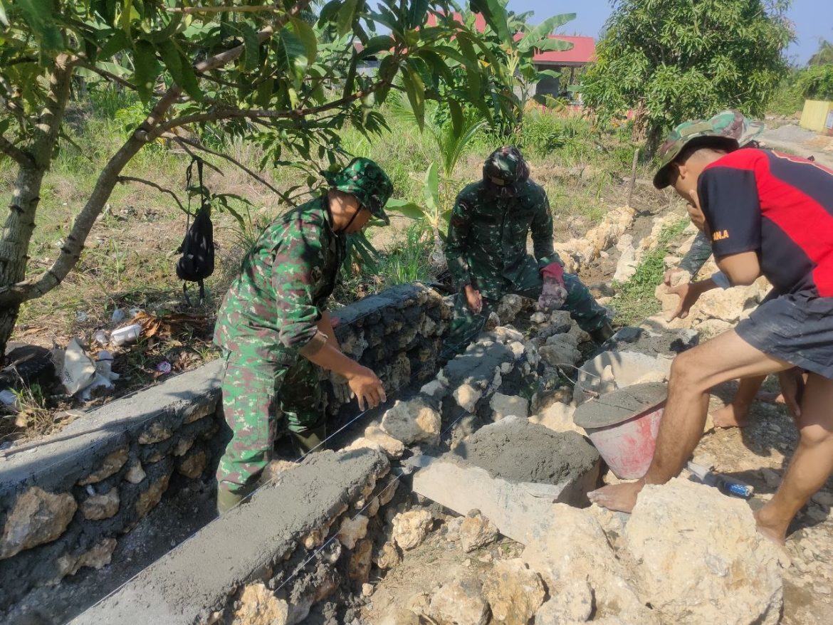 Antusiasnya TMMD Ke 118 Dalam Membangun Desa di Kabupaten Pasangkayu
