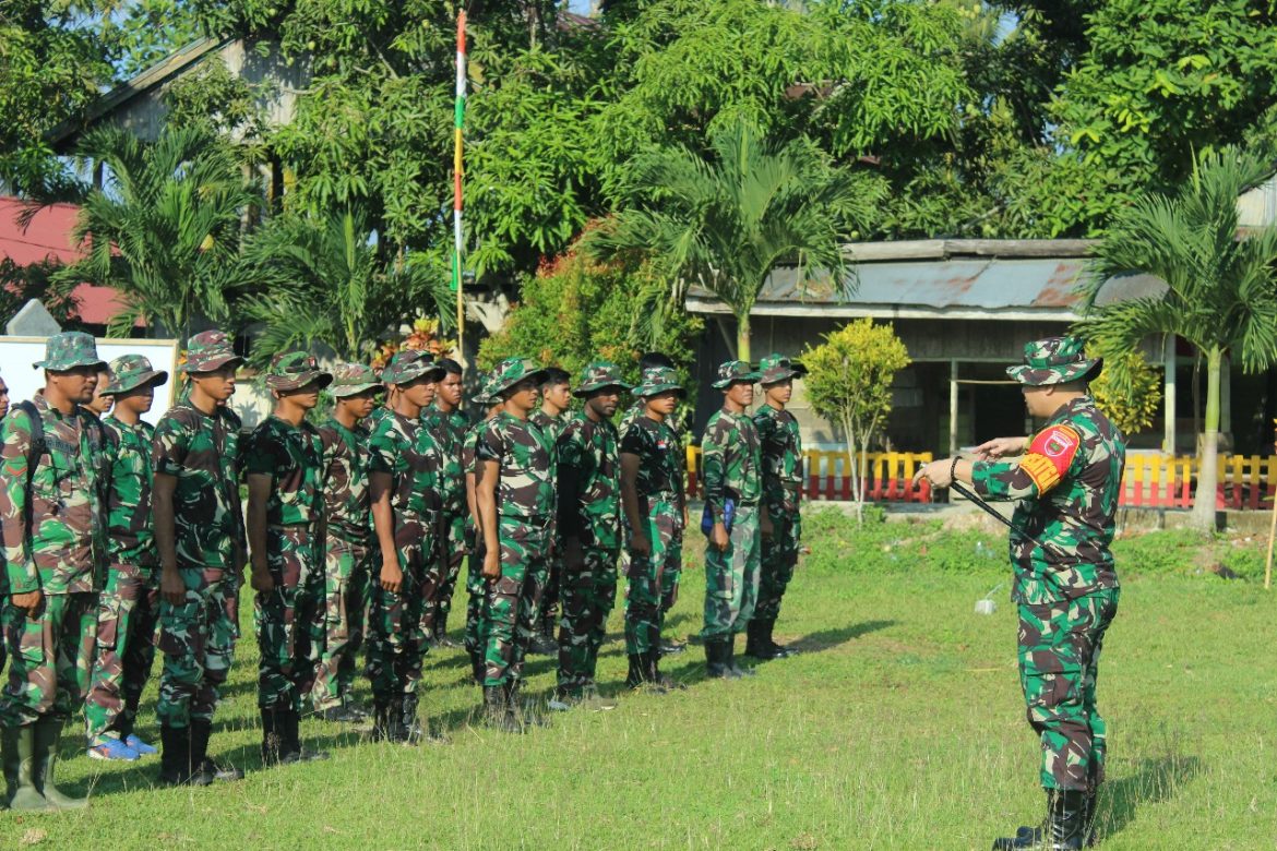 Apel Pagi Langsung Di Pimpin Komandan Dansatgas TMMD Kodim 1427/Pasangkayu Tujuan Kebaikan