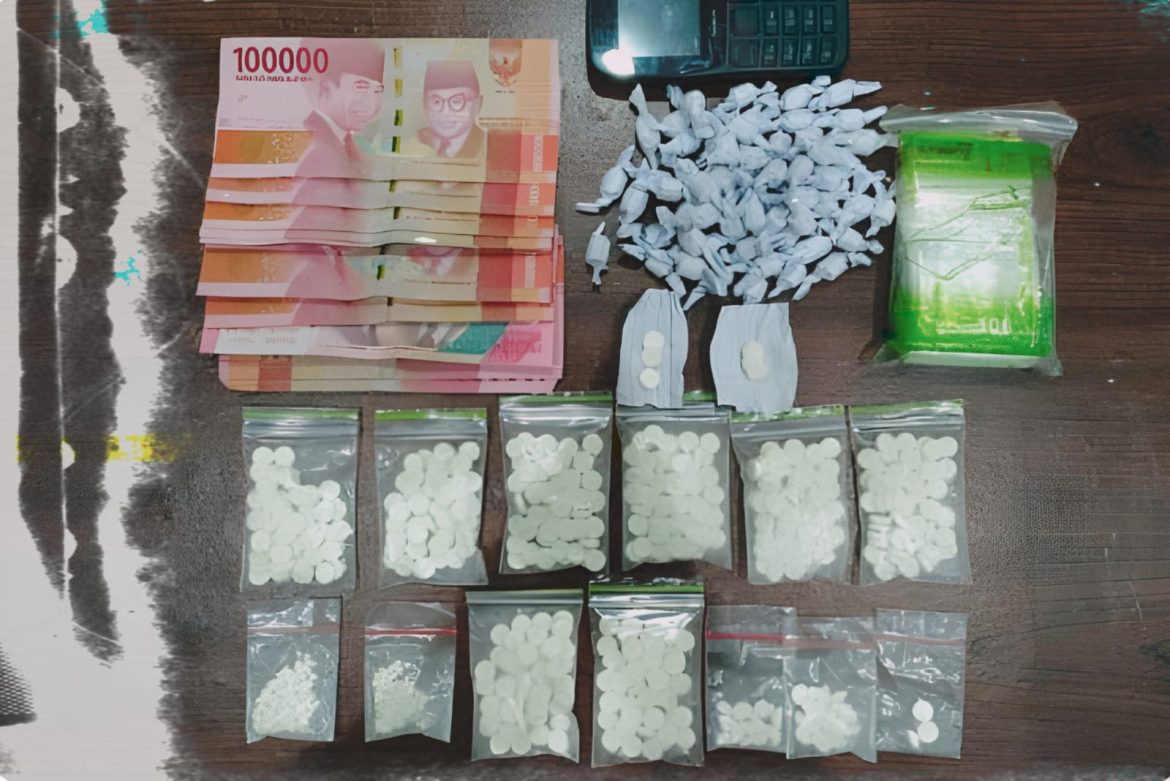 Pengedar Obat Berbahaya Jenis Boje Dibekuk Polres Mateng, Ribuan Butir Obat Disita!