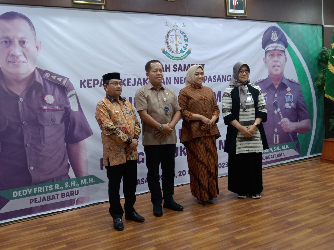 Bupati dan Wakil Bupati Hadiri Pisah Sambut Kajari Pasangkayu