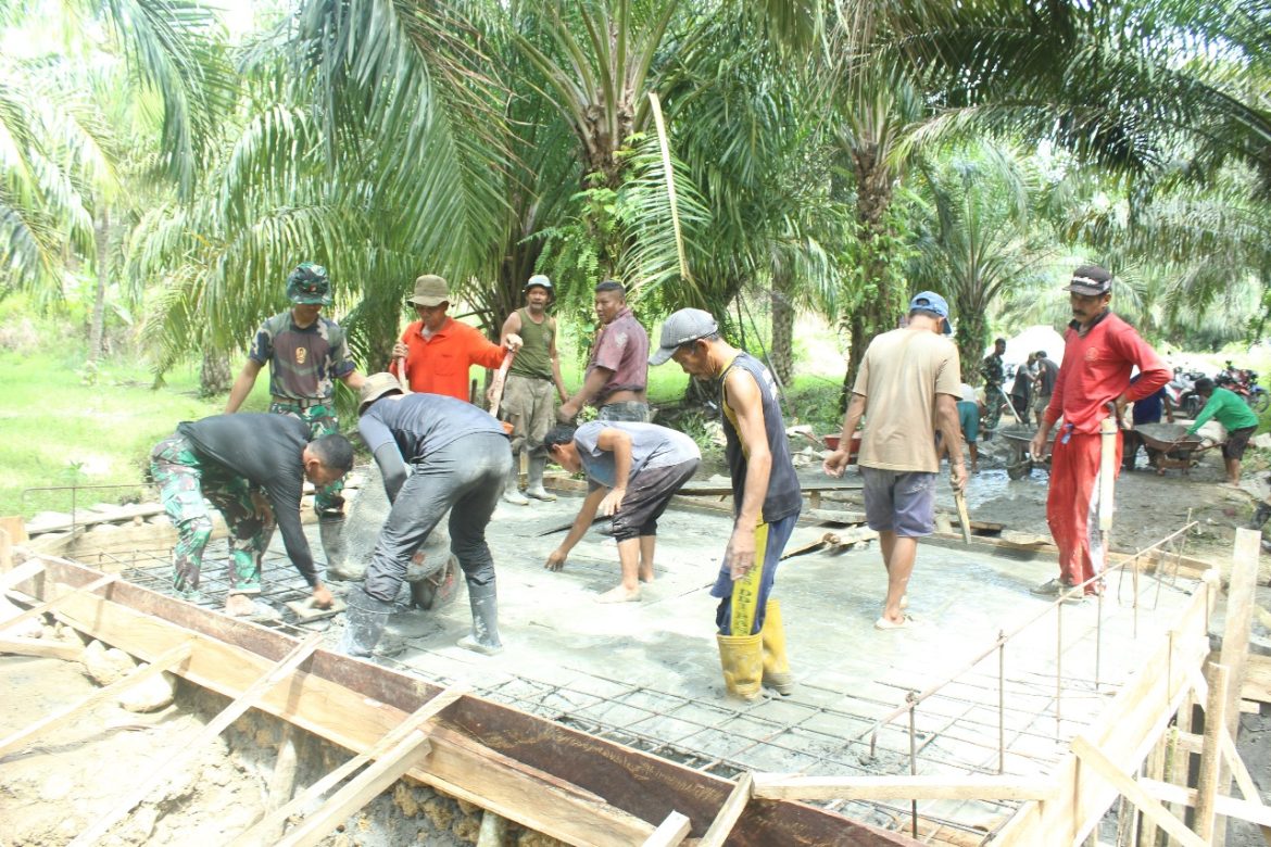 Target Menjadi Suatu Semangat Satgas TMMD Dim 1427/Pasangkayu
