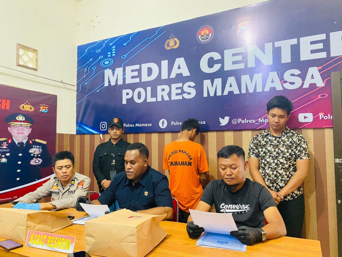 Polres Mamasa Gelar Press Release Pencabulan Anak Di Bawah Umur