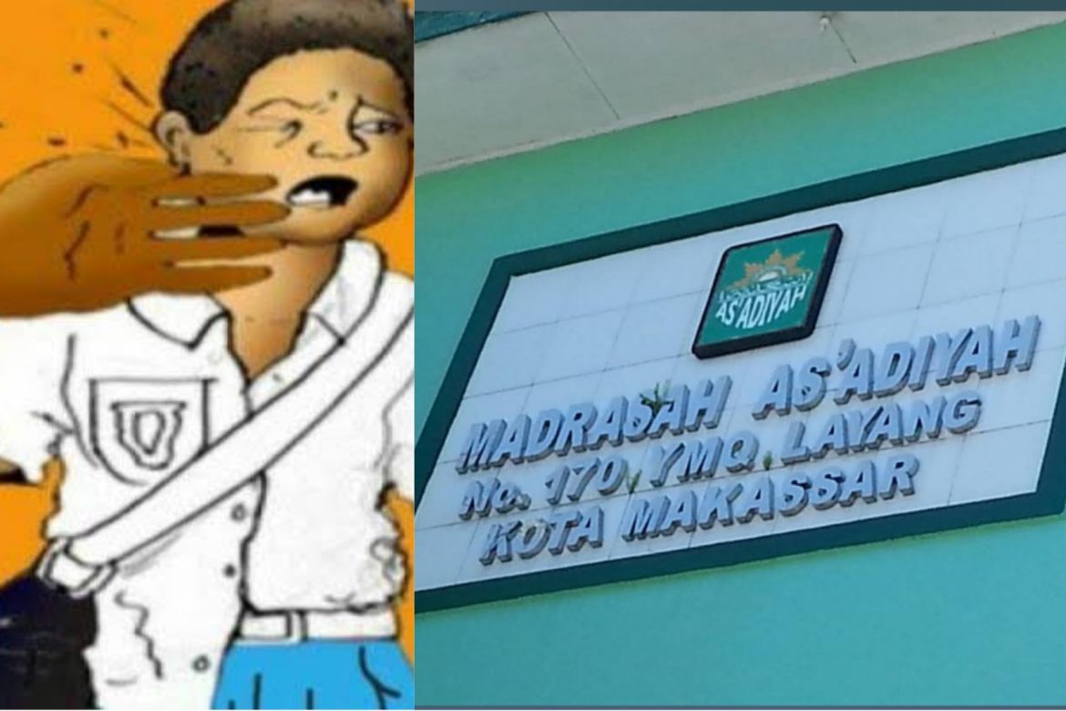 Oknum Guru Madrasah As’adiyah Makassar di Duga Tampar Siswanya