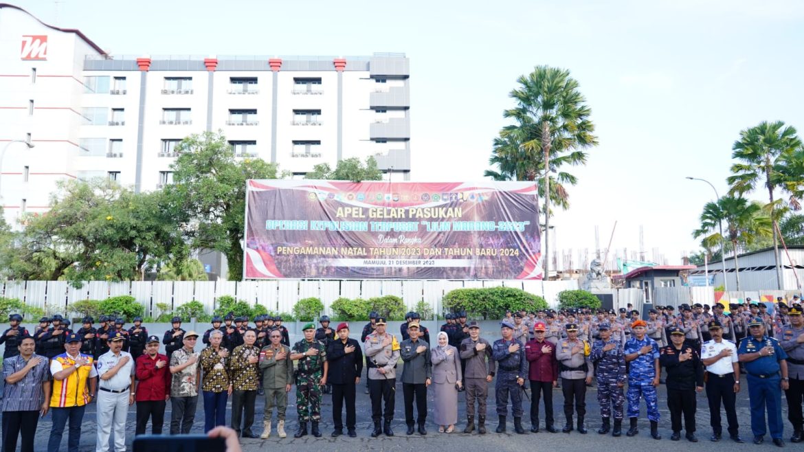 Gelar Operasi Lilin Marano 2023 Pengamanan Nataru, Kapolda : Polri Harus Hadir Memberikan Rasa Aman Disetiap Kegiatan Masyarakat