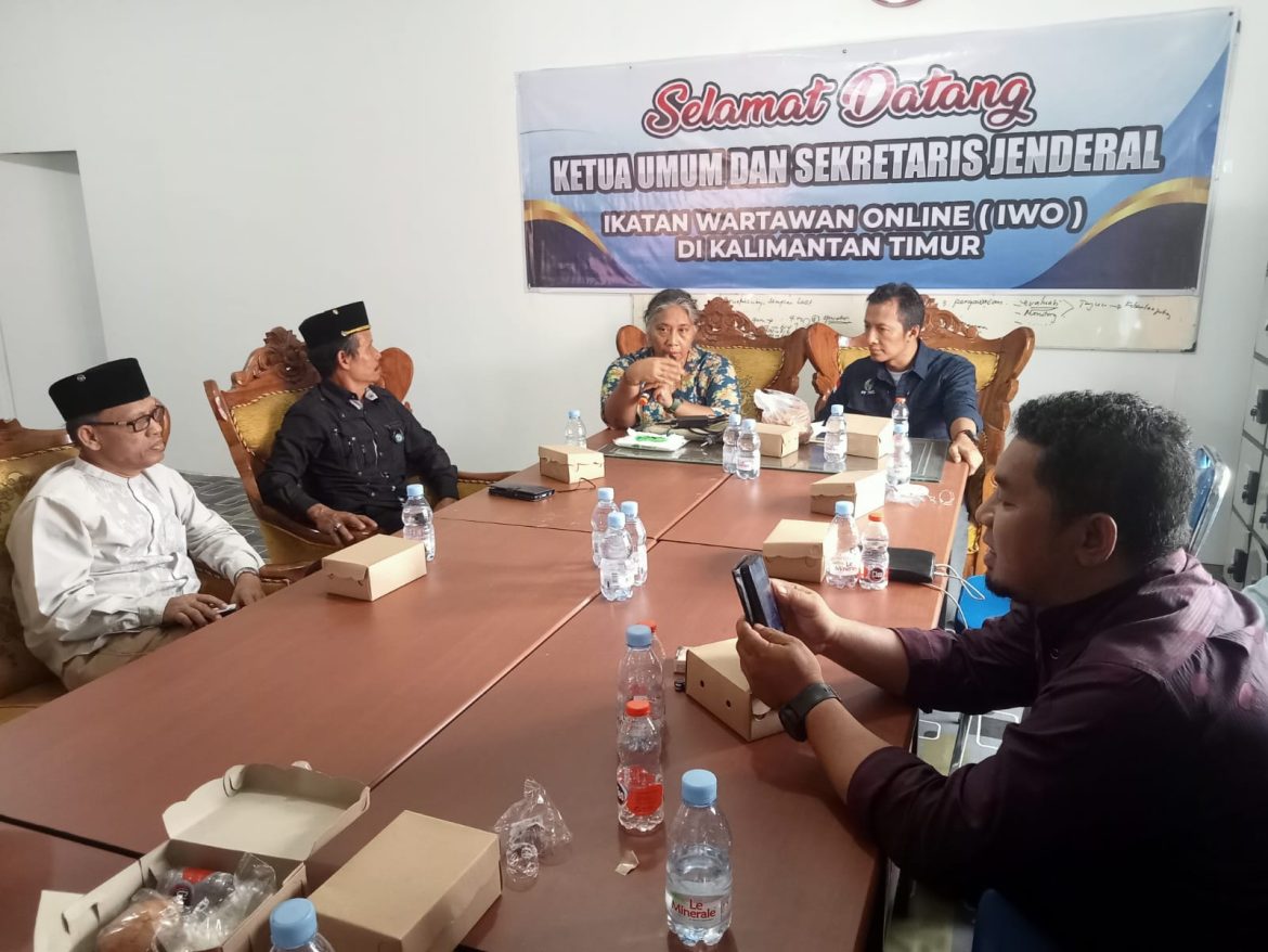 Ketum Dan Sekjen IWO Silaturahmi Guna Penguatan PW dan PD di Kalimantan Timur