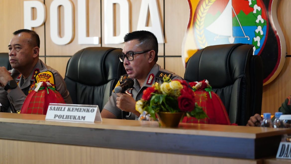Kapolda Sulbar Terima Kunjungan Kerja Staf Ahli Ideologi dan konstitusi Kemenkopolhukam