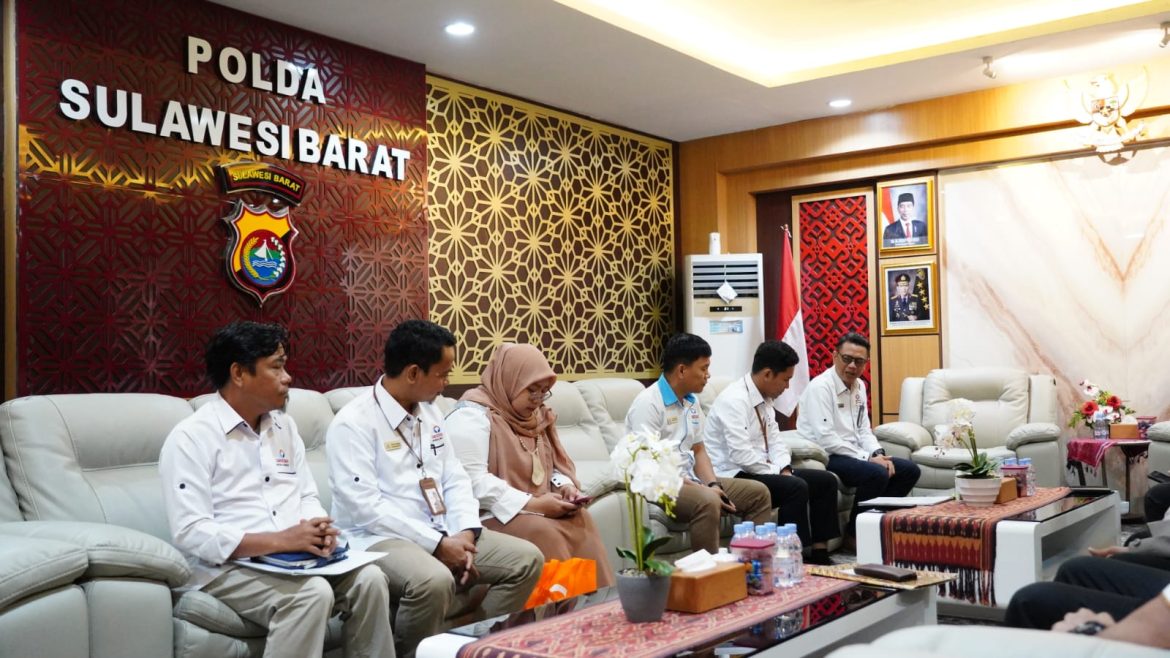 Ombudsman RI Sampaikan Hasil Penilaian Kepatuhan Tahun 2023 di Polda Sulbar