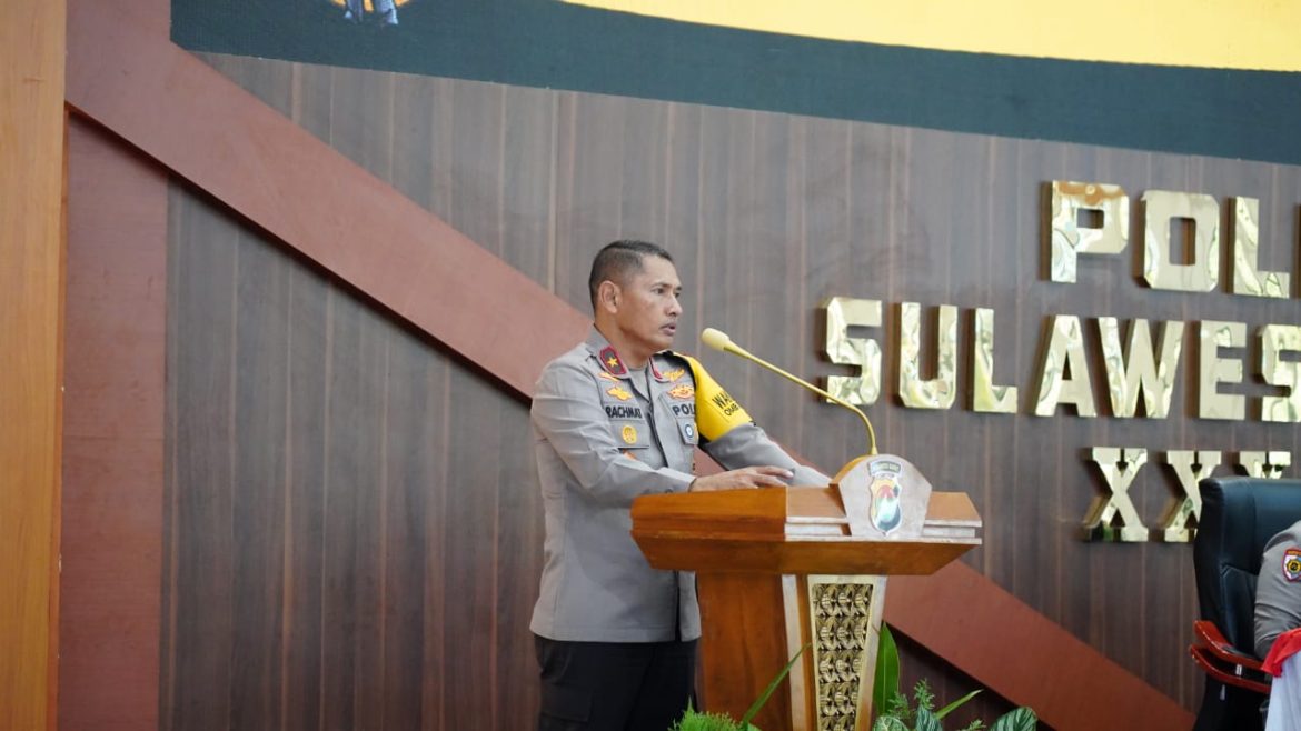 Sikapi Dua Pelaksanaan Operasi Kepolisian, Wakapolda Sulbar : Polri Harus Jadi Teladan yang Baik