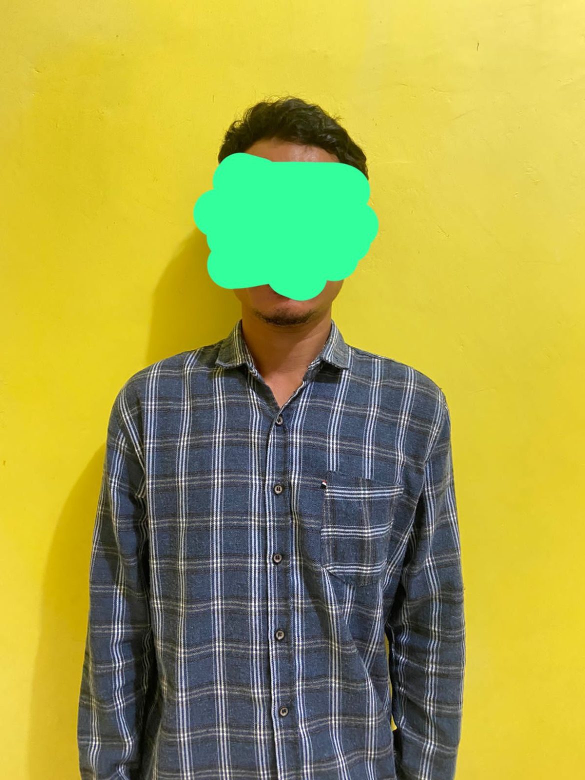 Dibuntuti Petugas Ditresnarkoba Polda Sulbar, S Terpaksa Puasa dan Lebaran di Rutan Mapolda.
