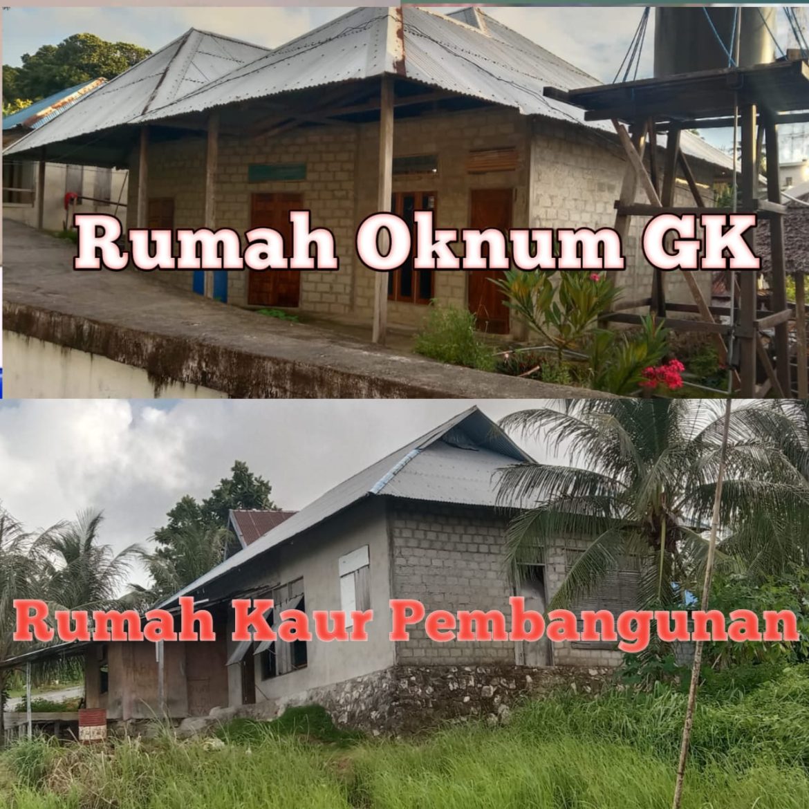 Kades Meyano Das Hapus Penerima, Oknum GK Dan Perangkat Desa Diberikan Bantuan