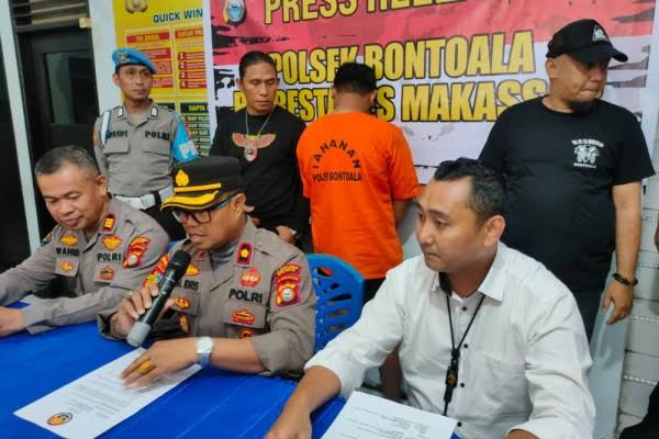 Resmob Bontoala Berhasil Mengamankan Pria Yang Bakar Rumah Mertuanya Di Makassar