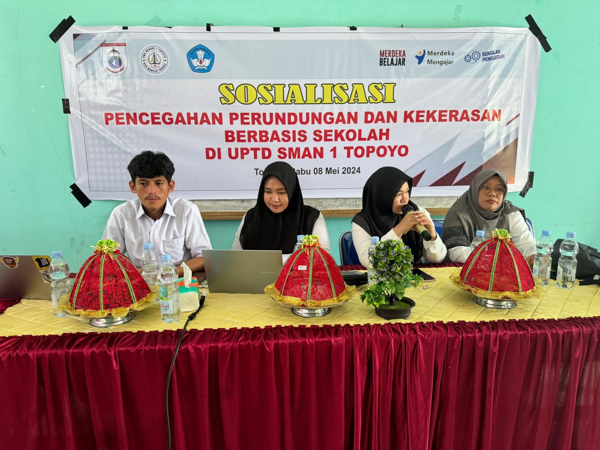 Unit PPA Polres Mateng Berikan Materi Sosialisasi Pencegahan Perundungan dan Kekerasan Berbasis Sekolah