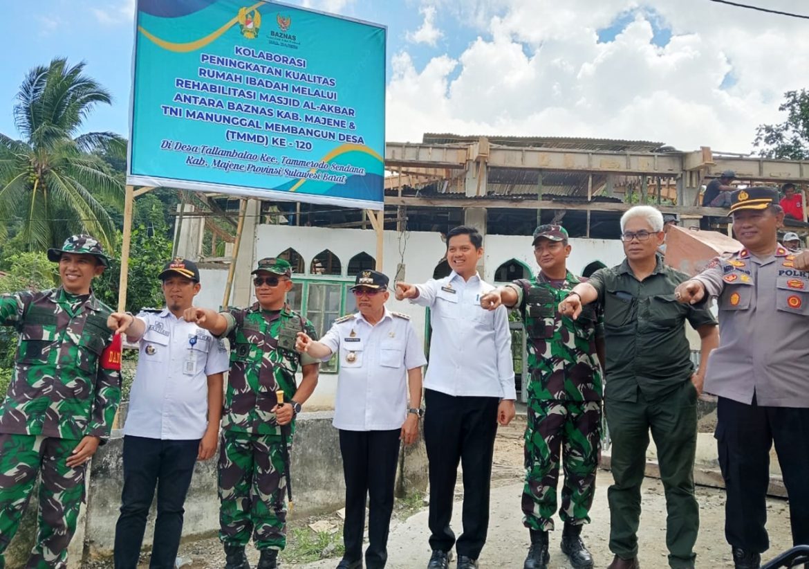 Mewakili Kapolres Mejene, Wakapolres Hadiri Pembukaan TMMD KE-120 TA 2024 Sambil Serukan Penanganan Stunting