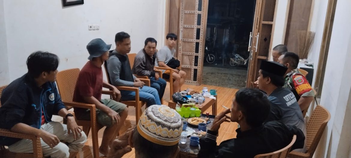 Kapolsek Tutar Bersama Personil Polsek Tutar Mendatangi TKP Penganiayaan di Wilayah Hukumnya