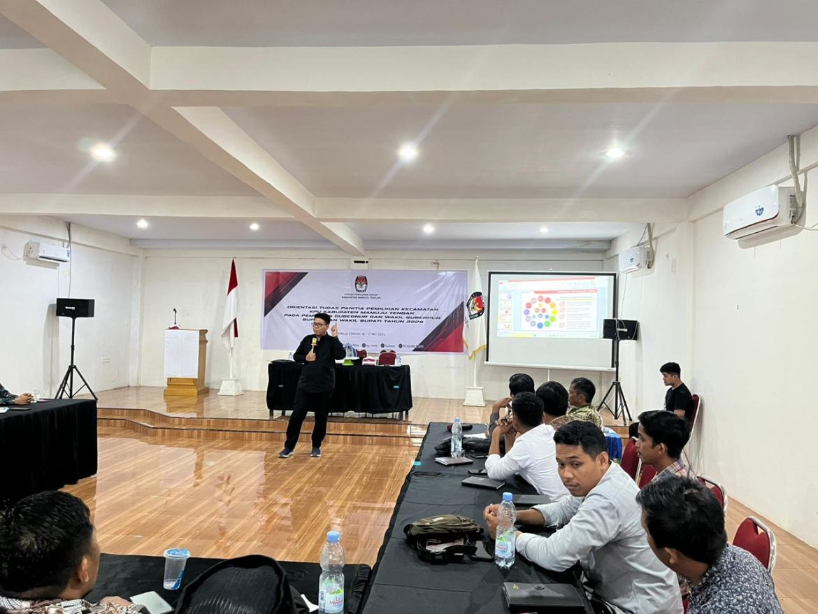 Kabag Ops Polres Mateng Hadiri Orientasi Tugas PPK untuk Pilkada 2024