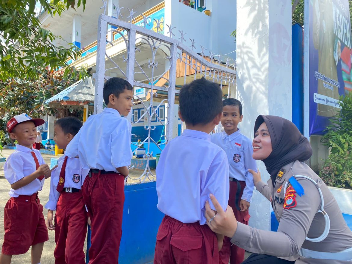 Ditlantas Polda Sulbar Terus Tanamkan Budaya Tertib Berlalu Lintas Sejak Dini
