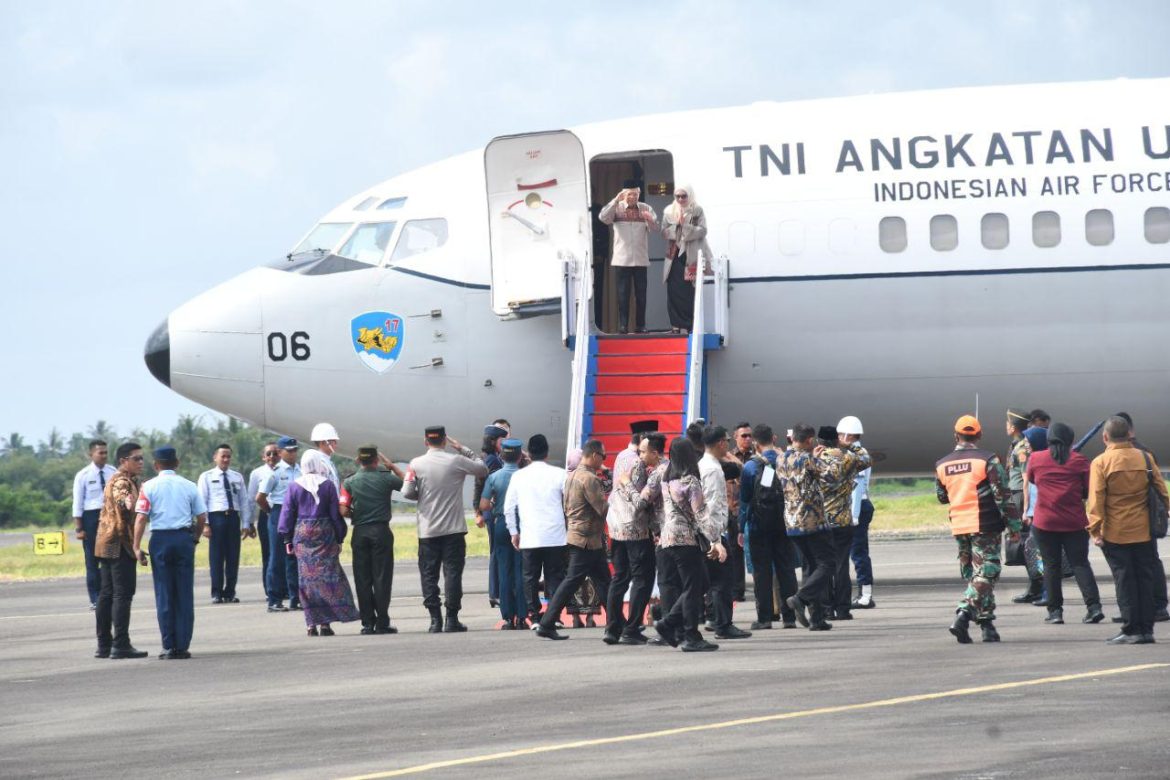 Bertolak dari Sulbar ke Jakarta, Kapolda Bersama Forkopimda Antar Kepergian Wakil Presiden RI