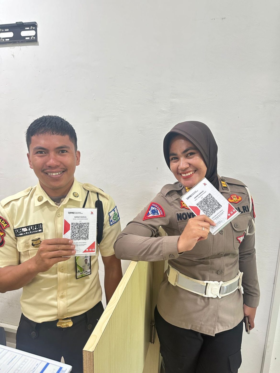 Ditlantas Polda Sulbar Semakin Mudahkan Layanan Administrasi Wajib Pajak, Kini Hadir Scan Qris