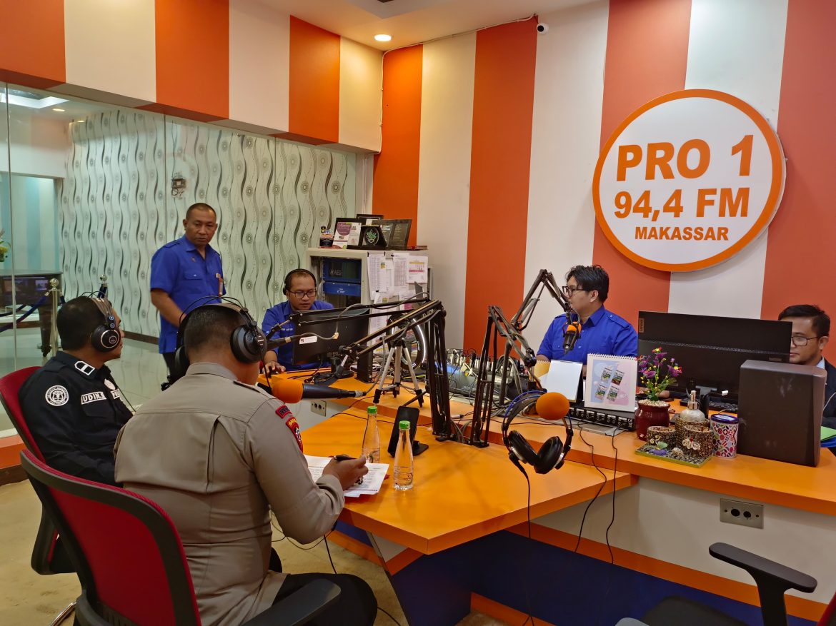 Sambut Idul Adha 1445 Hijriah, Polres Gowa Gelar Talk Show di RRI Makassar