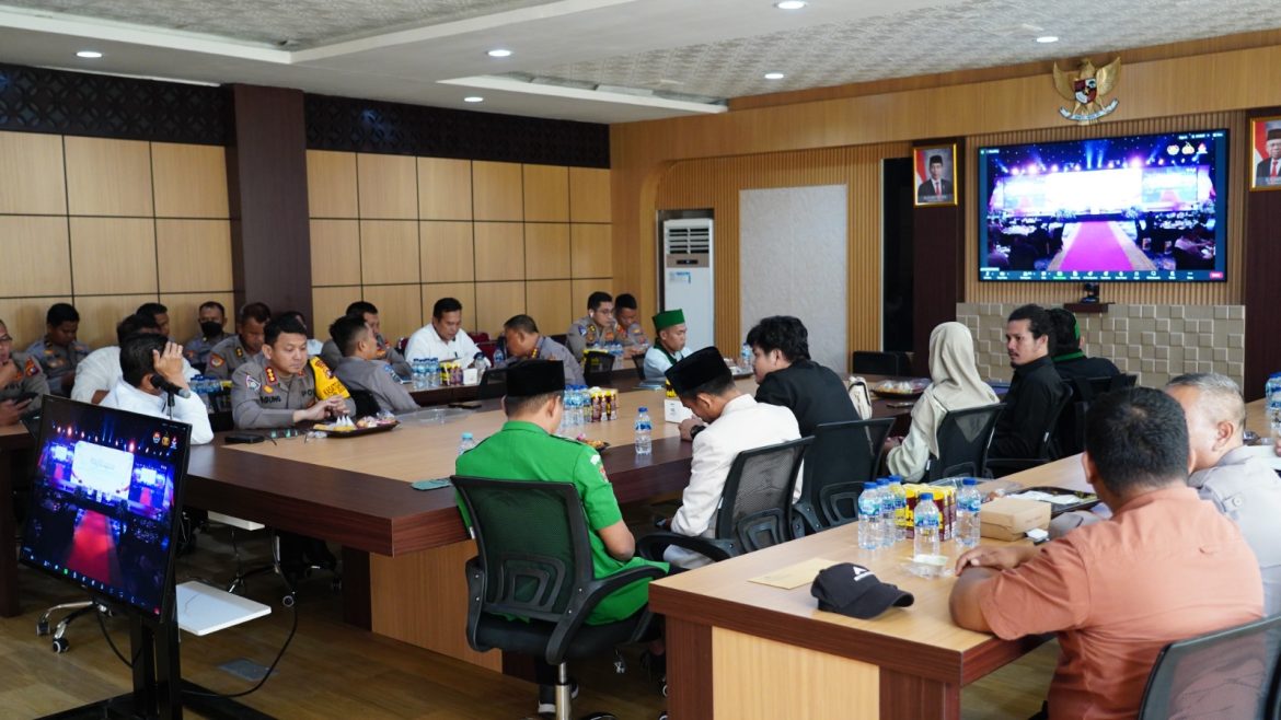 Polda Sulbar Gandeng Berbagai Pihak Ikuti Acara Dialog Penguatan Internal Polri Secara Daring
