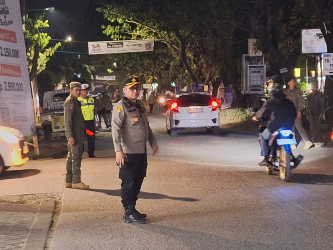 Kapolsek Tamalanrea Pimpin Langsung Razia Ops Cipta Kondisi, Berhasil Amankan Puluhan Motor Knalpot Brong