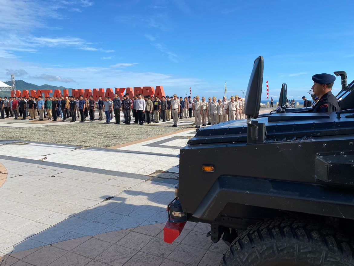 Polda Sulbar Gelar Gladi Kesiapan Puncak Hari Bhayangkara ke-78