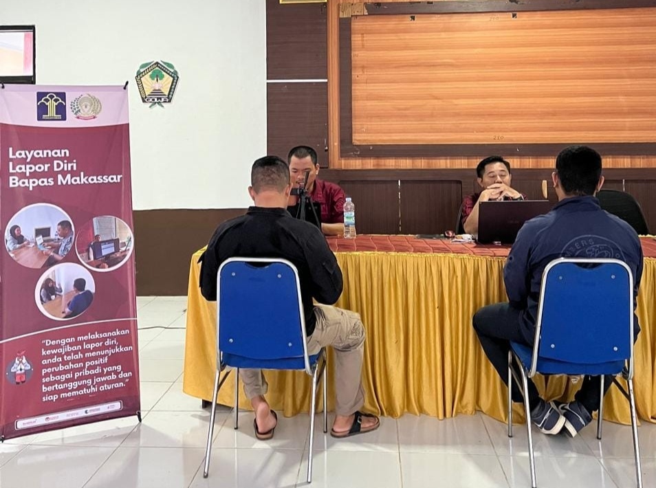 Sukses Giatkan Lapor Diri Dari Kantor Kecamatan Pallangga, Bapas Makassar Bakal Inisiasi Progam Serupa di Kabupaten Maros