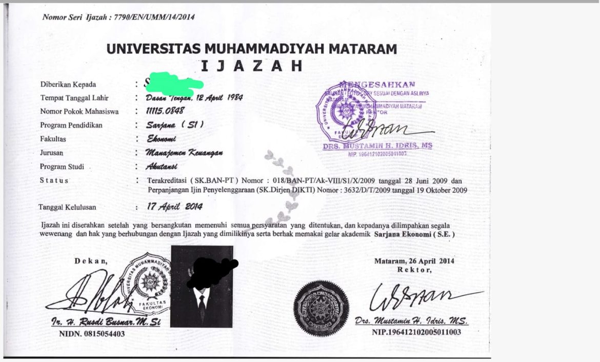 Diduga Oknum LSM Menggunakan Ijazah Palsu