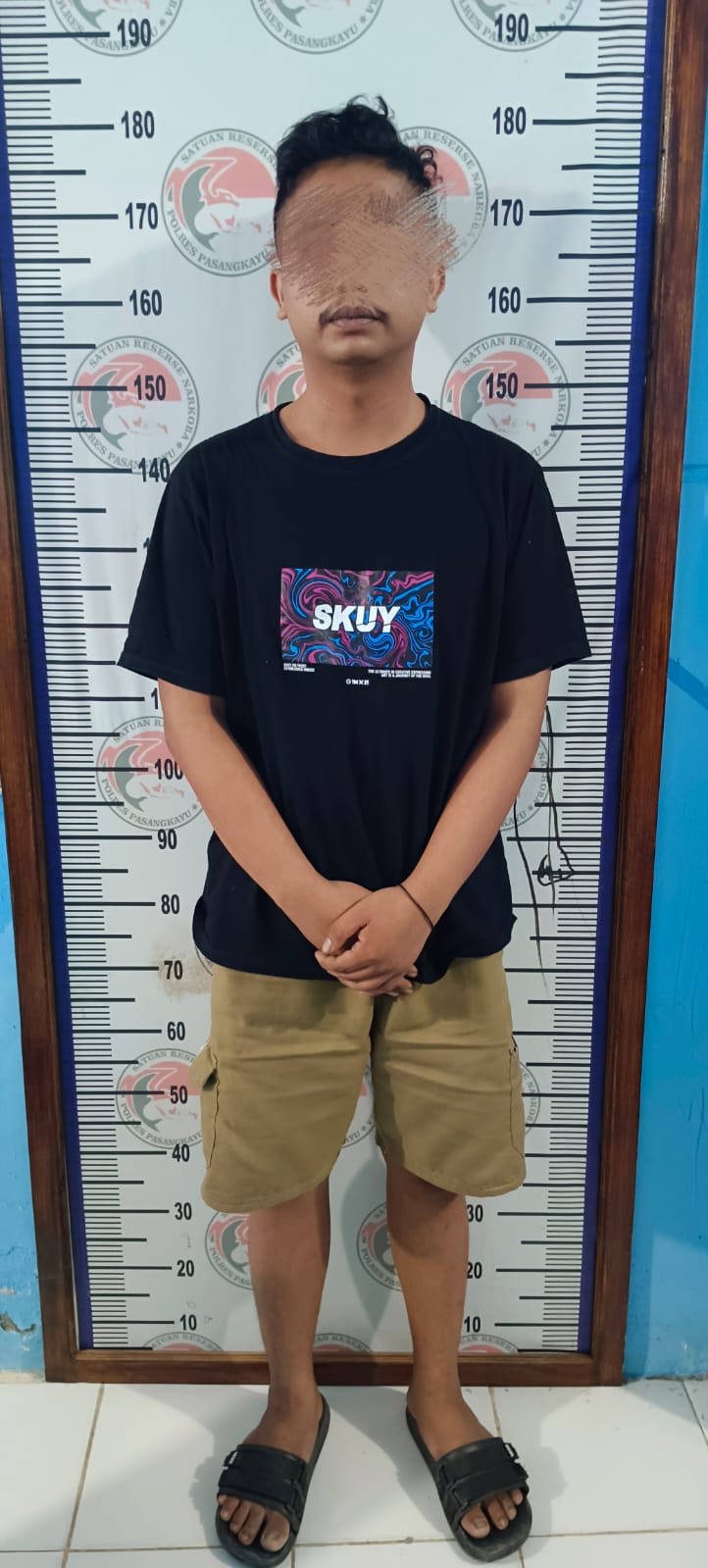 Karyawan Layanan Pengiriman Barang Tertangkap Sat Resnarkoba Polres Pasangkayu Setelah Jual Sabu 