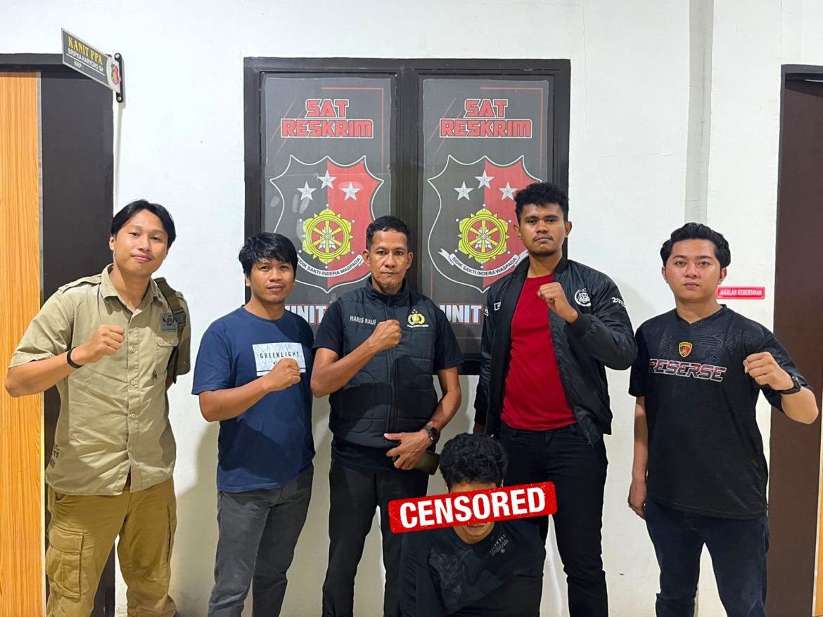 Sat Reskrim Polres Mateng Berhasil  Menangkap Pelaku Dugaan Persetubuhan Anak Dibawah Umur
