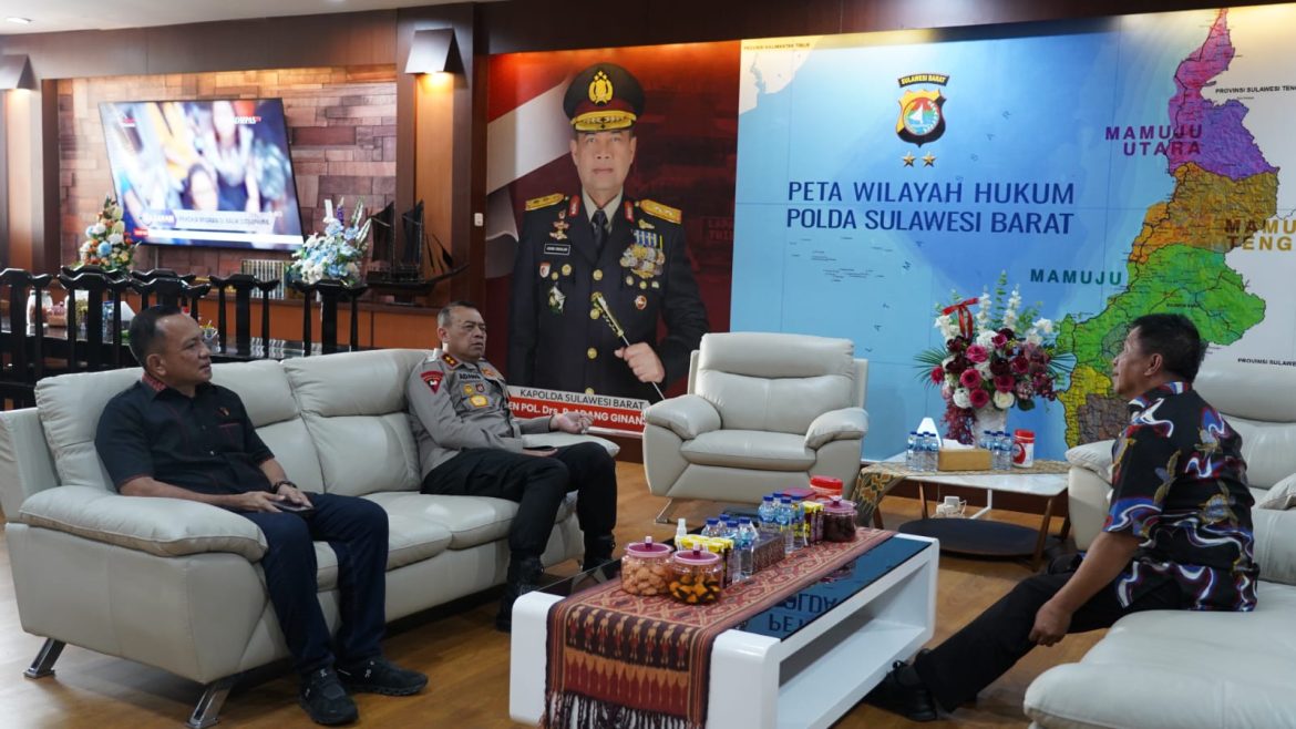 Kapolda Sulbar Terima Kunjungan Silaturahmi KBNNP, Ini Topik Pembahasannya!
