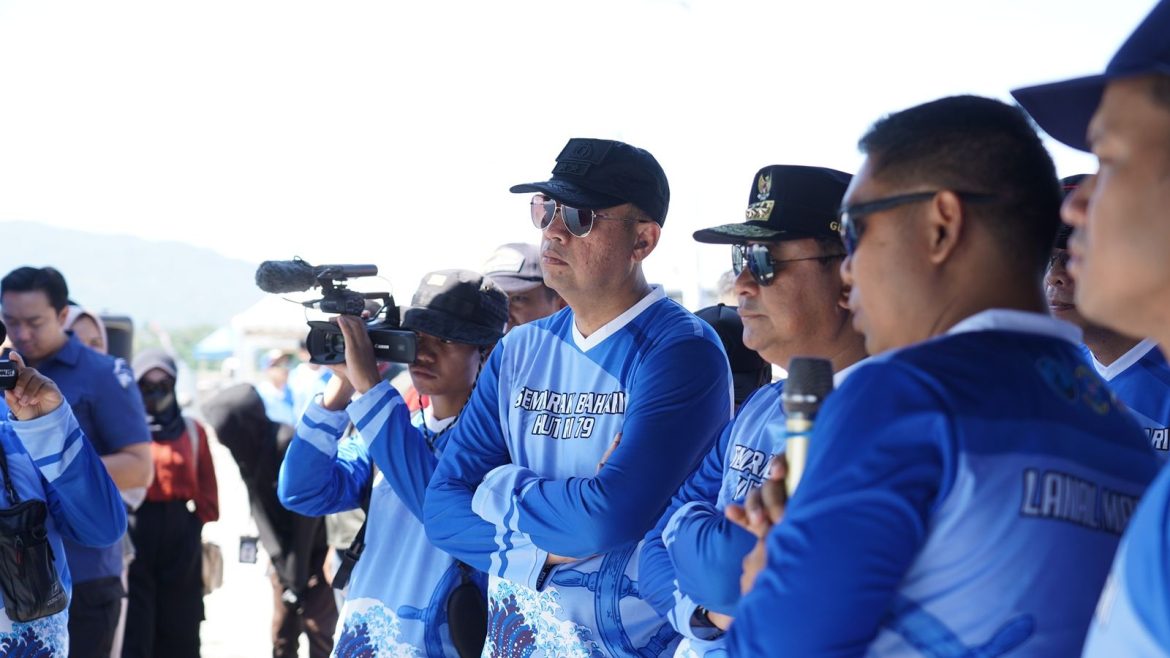 Kapolda Sulbar Apresiasi Event Lomba Katinting yang Berlangsung Di Dermaga Lanal