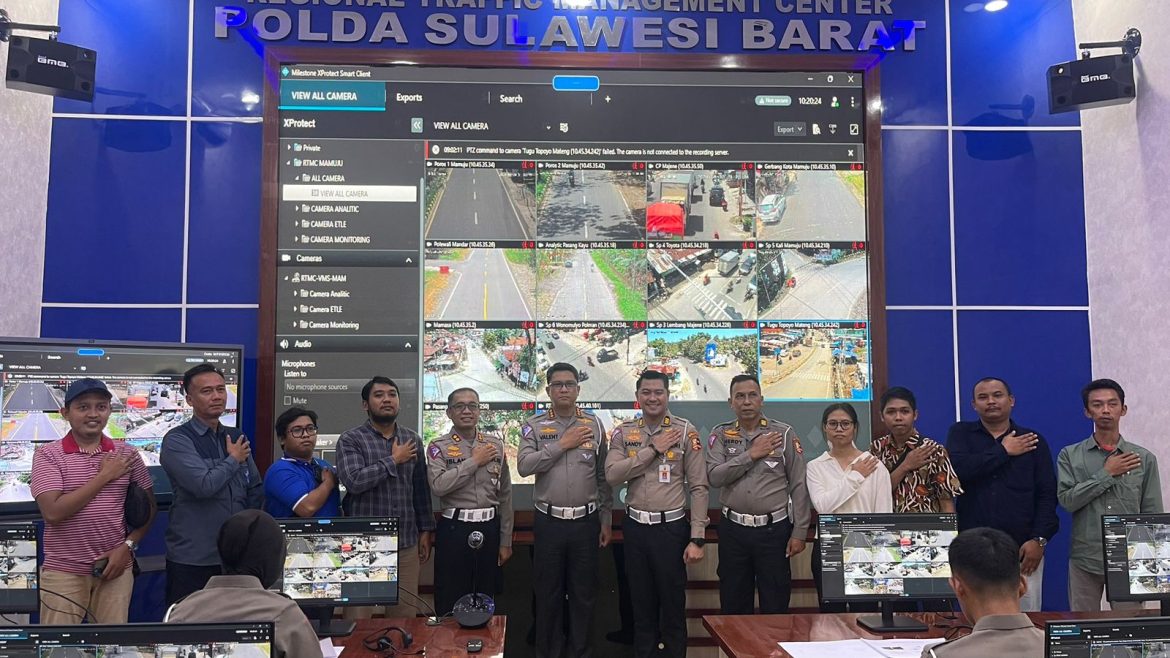 Ditlantas Polda Sulbar Gelar Pelatihan RTMC, Wujudkan Kesadaran Berkendara Melalui Penegakan Hukum Secara Elektronik