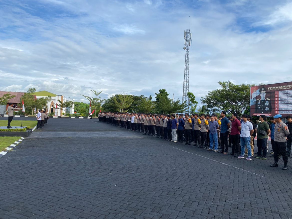 Tahap Pendaftaran Pilkada 2024, Wakapolda Sulbar Minta Personel Maksimalkan Tugas
