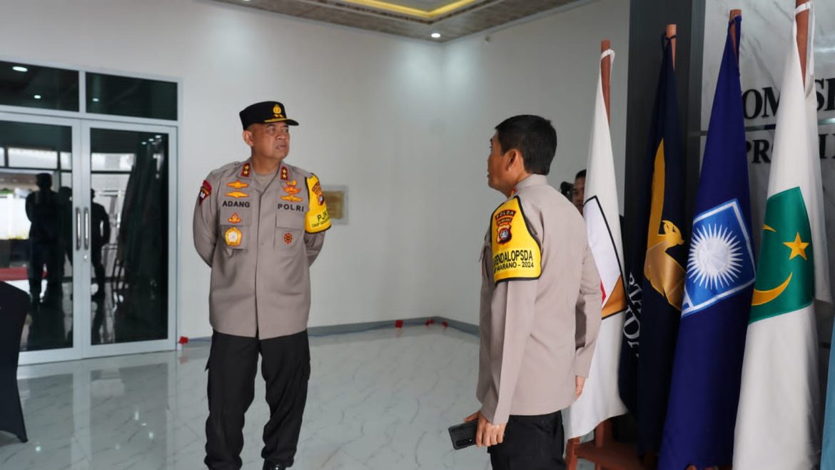 Kapolda Sulbar Pastikan Proses Pilkada 2024 Aman Dan Lancar, Jalin Koordinasi Dengan KPU