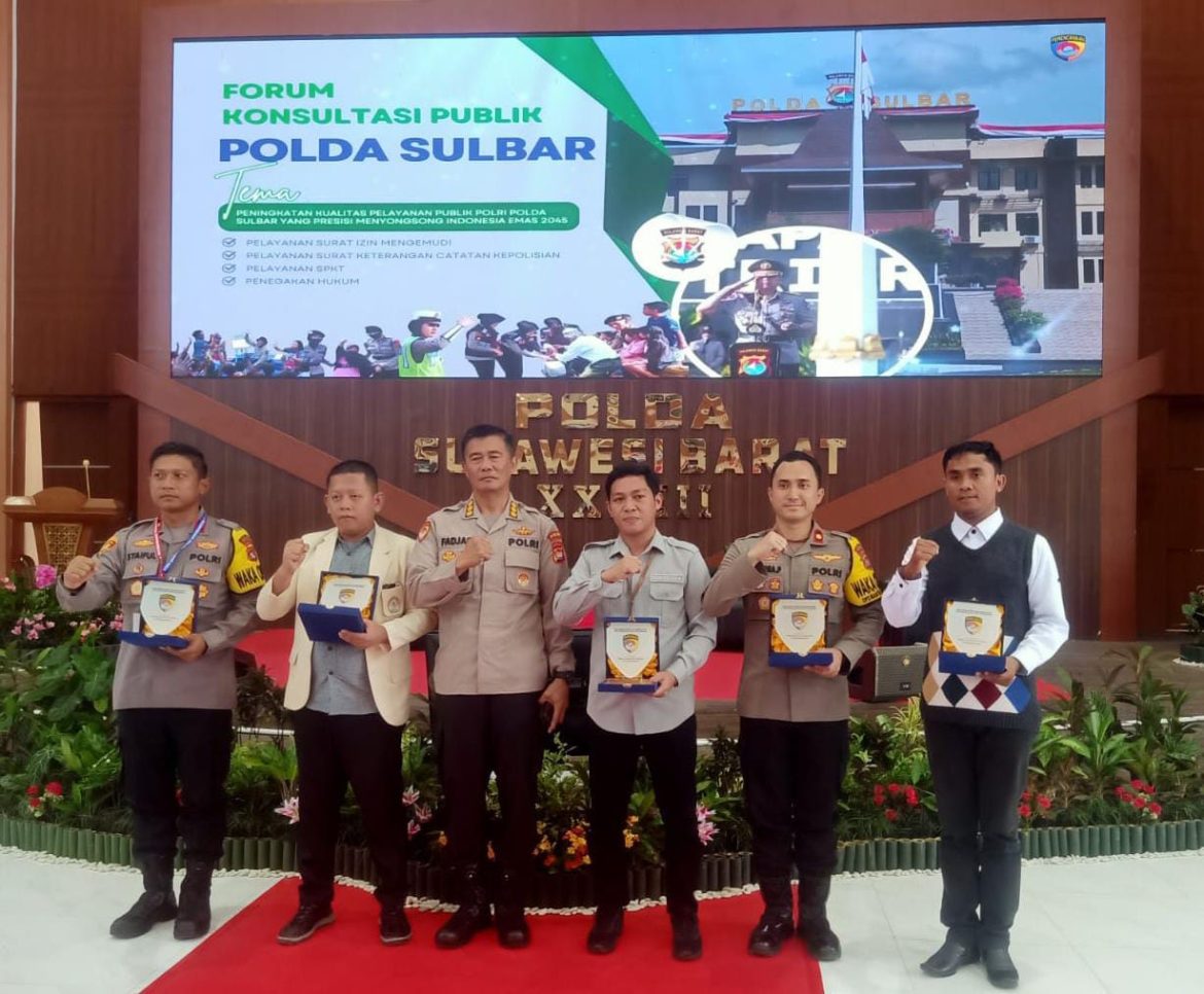 Wakapolres Pasangkayu Jadi Narasumber Di Forum Konsultasi Publik Polda Sulbar 2024