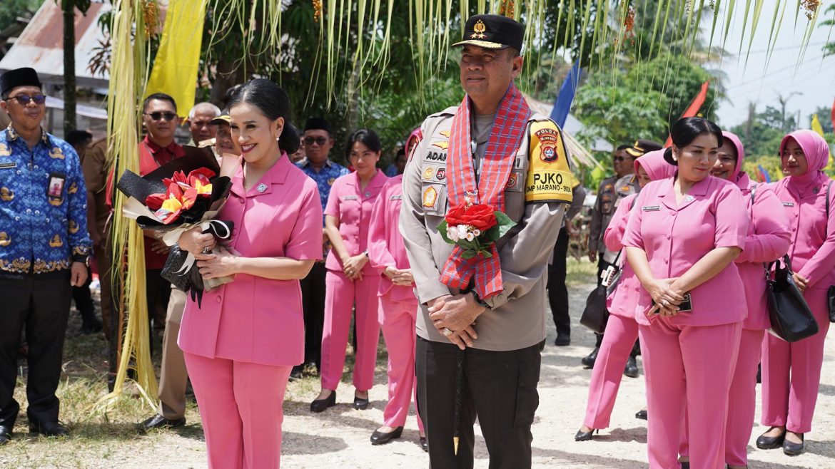 Safari Kamtibmas, Kapolda Sulbar Silaturahmi Dengan Tokoh Agama Dan Warga Desa Kambunong Mamuju Tengah