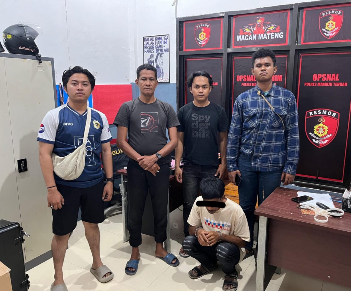 Terekam CCTV Aksi Pelaku Pencuri Rumah Kosong Berhasil Dibekuk, Polres Mateng