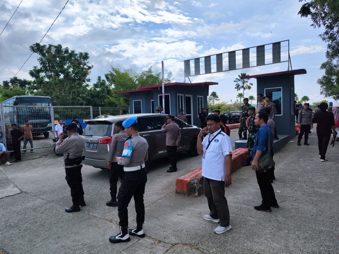 Polda Sulbar Perketat Pengamanan Pengundian Nomor Urut Paslon Cagub-Wagub, Pastikan Kegiatan Aman Dan Lancar