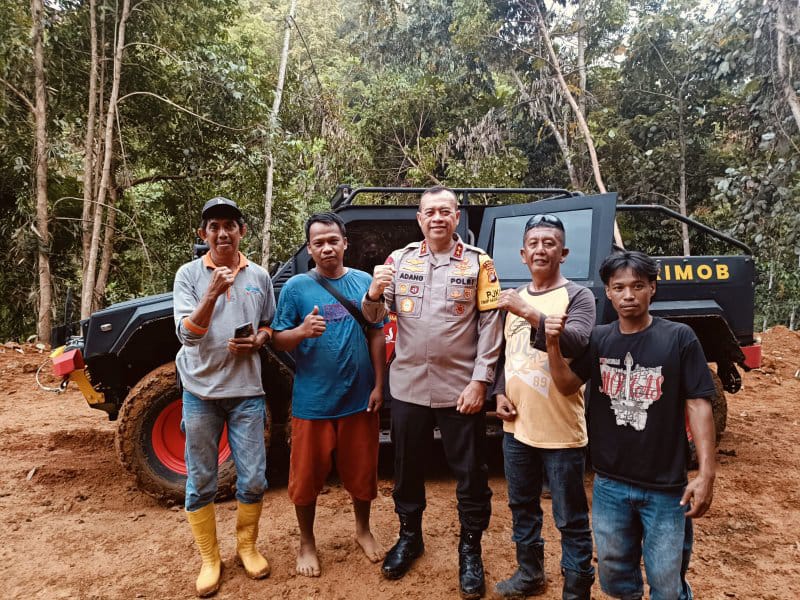 Dukung Ketahanan Pangan, Kapolda Sulbar Tinjau Lahan Perkebunan Di Botteng Mamuju