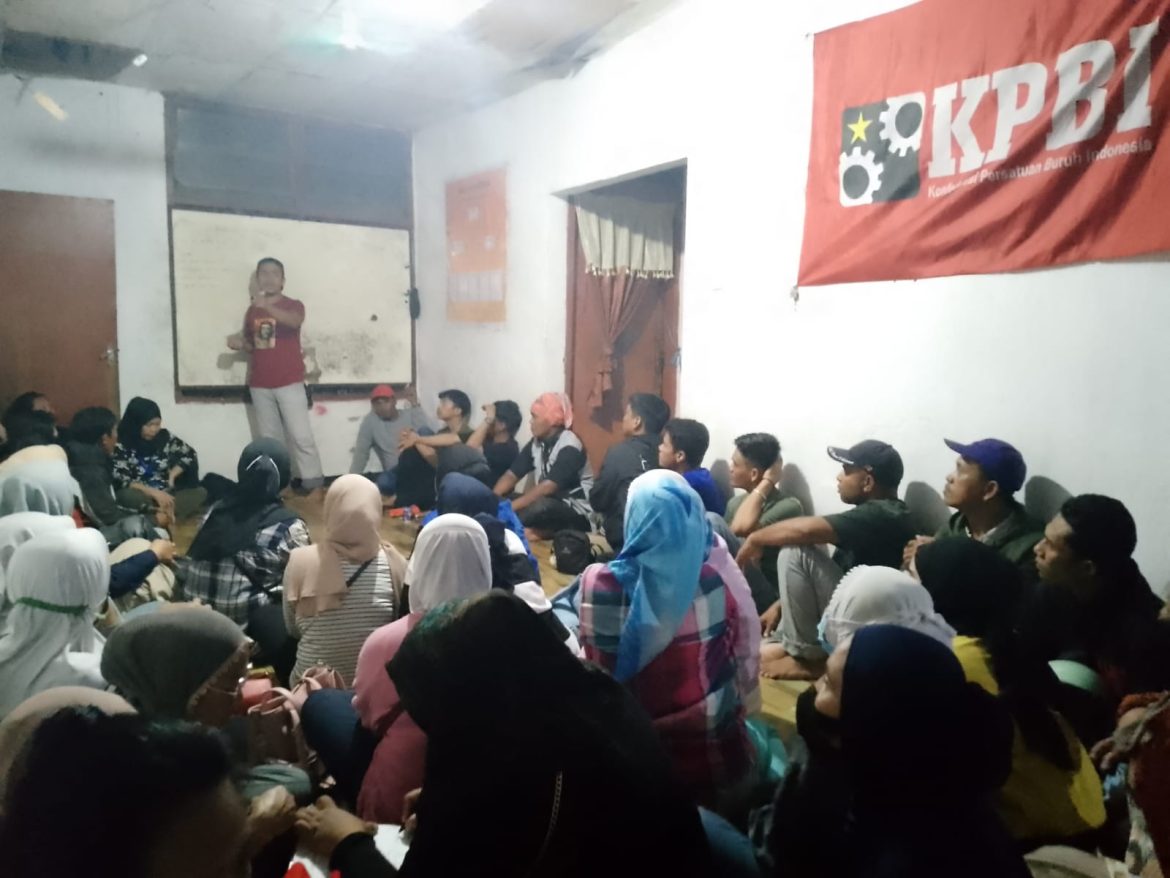 Ketua Partai Buruh Exco Makassar Gelar Konsolidasi Internal Bersama PSBM-KPBI di Kawasan Industri Makassar