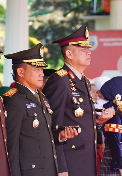 Kapolda Sulbar : TNI/Polri Dua Alat Negara Yang Hebat Dan Saling Melangkapi