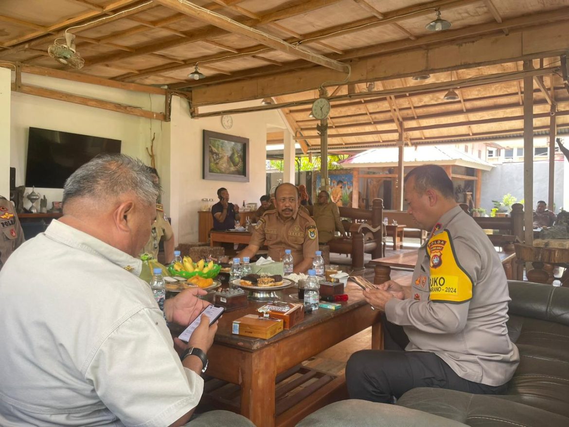 Kapolda Sulbar Silaturahmi Dengan Jajaran Pemkab Mamuju, Kolaborasi Wujudkan Pilkada Damai