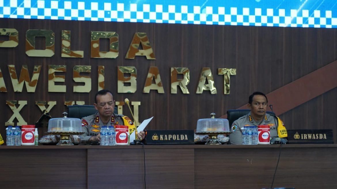 Latpra Ops Zebra, Kapolda Sulbar : Minimalisir Angka Pelanggaran Dengan Meningkatkan Kesadaran Masyarakat 